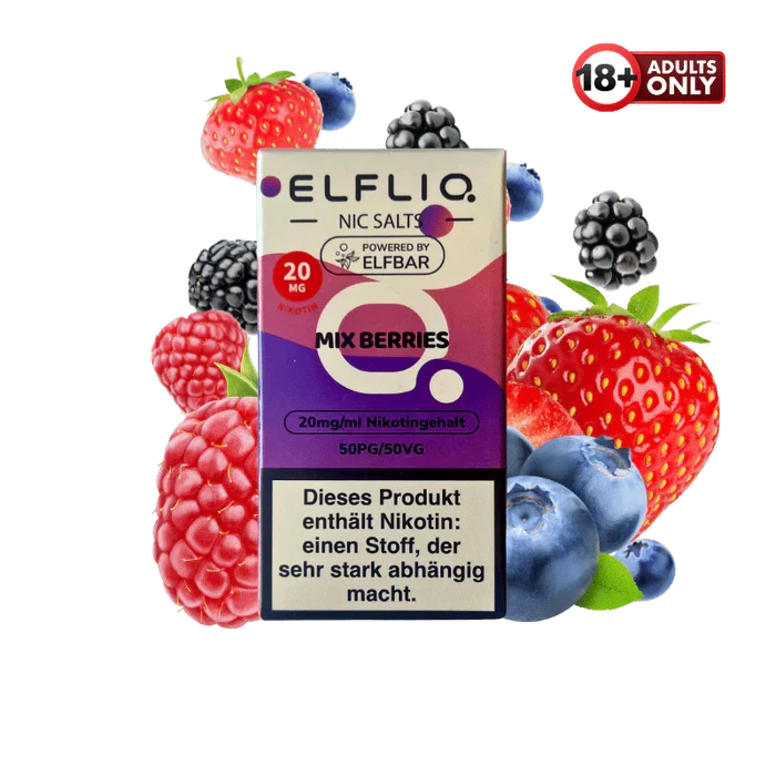 Elfliq Nikotinsalz Liquid mix berries
